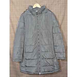 Andrew Marc Women's Gunmetal Gray Puffer Jacket Large NWOT